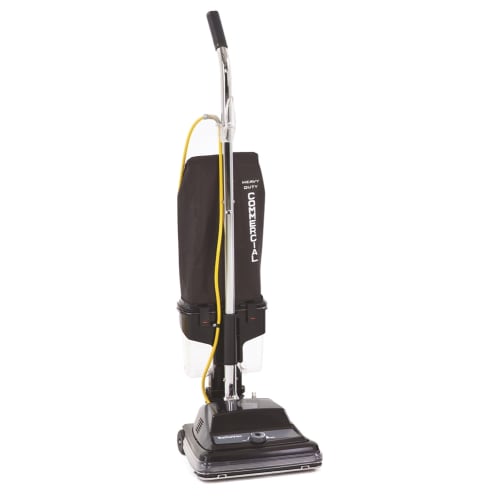 Advance Nilfisk Reliavac 12DC Aspiradora vertical de 12 pulgadas con taza de suciedad